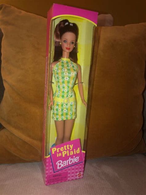 1998 Pretty In Plaid Barbie Doll 20668 Ebay