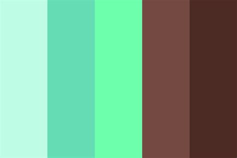 Mint Chocolate Color Palette Color Palette Palette Chocolate Color