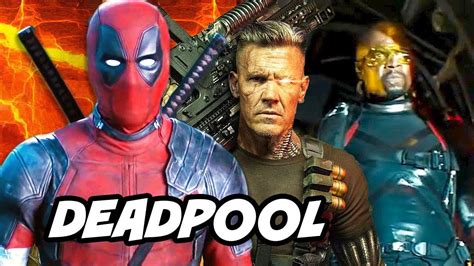 Deadpool 2 Trailer New X Force Characters Confirmed Youtube