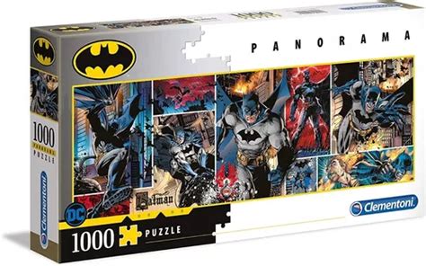 39574 Batman Rompecabezas Panorámico Clementoni 1000 Piezas Envío Gratis