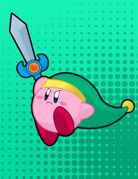 Fan Art Decided To Get Back Into Drawing Heres Sword Kirby Rkirby
