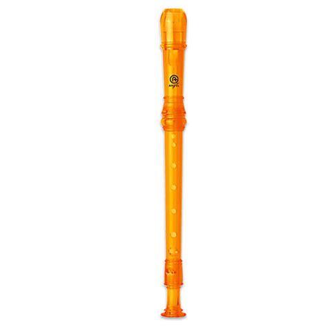 Asrb 251ye Color Soprano Recorder Yellow Baroque System Reverb