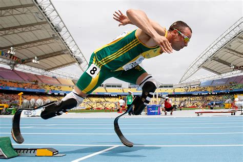 Oscar Pistorius South African Olympic And Paralympic Athlete In Pictures