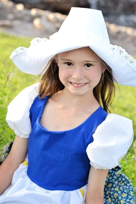 Cute Little Dutch Girl Hat Netherlands Holland International Folk Costume Cap Headpiece