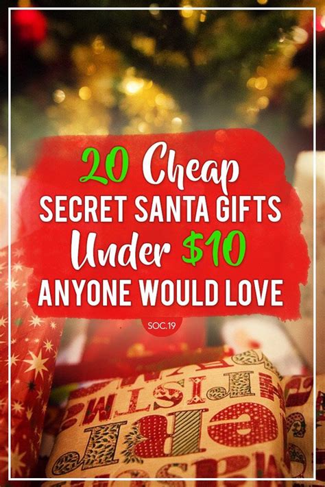20 Cheap Secret Santa Ts Under 10 Anyone Would Love Funny Secret