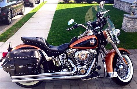 Standard features include a chrome. 2008 Harley-Davidson Heritage Softail Classic 105th ...