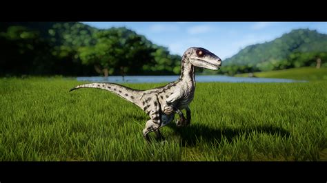 Jpog Themed Velociraptor Skin In Game Rjurassicworldevo