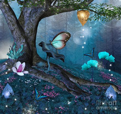 Enchanted Tree In The Middle Digital Art By Ellerslie Fine Art America