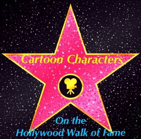 Cartoon Characters On The Hollywood Walk Of Fame Cartoon Amino