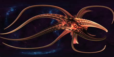 Alien Squid By Kronpano On Deviantart