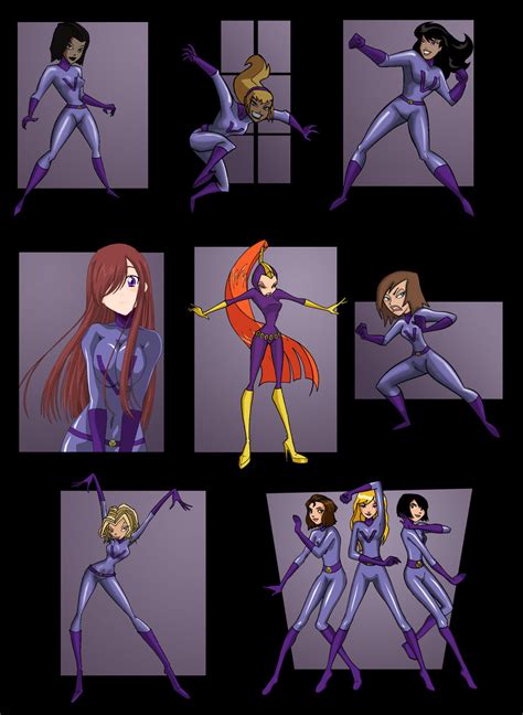 Purple Vixen And Her Hench Girls Laazy By Shabazik On Deviantart