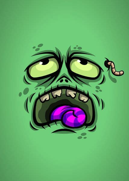 Zombie Horror Art Print By Daniel Ferenčak Zombie Illustration