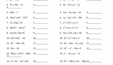 16 GCF Worksheets With Answers / worksheeto.com