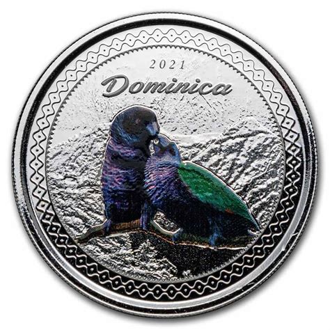 Buy 2021 Dominica 1 Oz Silver Sisserou Proof Colorized Apmex