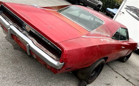 1969 Dodge Charger Rear Barn Finds