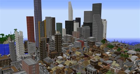 This Gamers Massive Minecraft City Build Is An Incredible 5 Year Effort