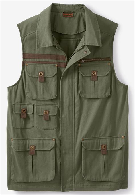 Multi-pocket Vest by Boulder Creek® | Big and TallOuterwear | Fullbeauty
