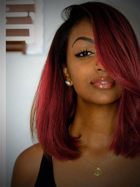 Dark skin red hair for instance if you're has the body short, then you certainly you need to choose the style of hair could make you look is high. Hair Color for Dark Skin Black Women - Best Natural Hair ...