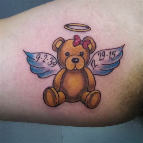 21 Teddy Bear Tattoo Designs Ideas Design Trends