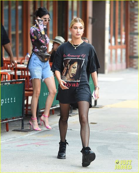 kendall jenner wears another see through top lunches with hailey baldwin photo 3936073