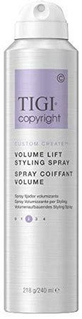 TIGI Copyright Volume Lift Styling Spray Volume Spray Glamot Com
