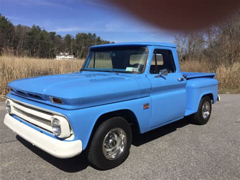 1966 Chevrolet C 10 Meticulously Restored 12 Ton Stepside Shortbed