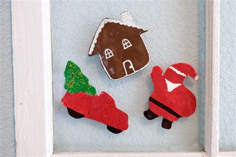 Plus it opens up all kinds of creativity. DIY Christmas Window Clings Using Modge Podge - The Crazy Outdoor Mama