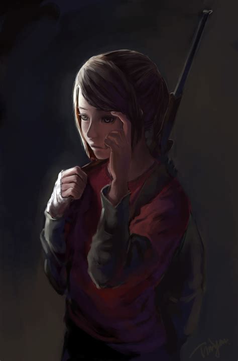 Ellie The Last Of Us Timoyan Games Art Beautiful Pictures