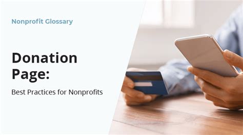 Donation Page Best Practices For Nonprofits Nonprofit Glossary