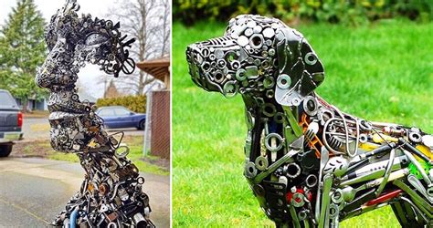 Artist Brian Mock Takes Scrap Metal And Turns It Into Beautiful
