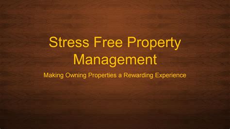 Viimeisimmät twiitit käyttäjältä stress free property (@stressfreeprope). Stress Free Property Management - Making Owning Properties ...