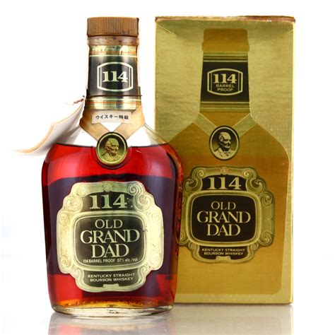Old Grand Dad 114 Proof Bourbon 1986 Lot No15 Whisky Auctioneer