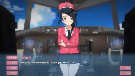 Pleasure Airlines ビジュアルノベル セックスゲーム Nutaku