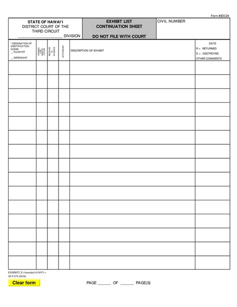 Form 3dc24 Exhibit 2x Fill Out Sign Online And Download Fillable Pdf