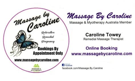 massage by caroline health fund registered west bathurst massage