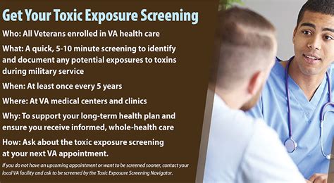 Fast Facts About New Toxic Exposure Screening For Veterans Va News
