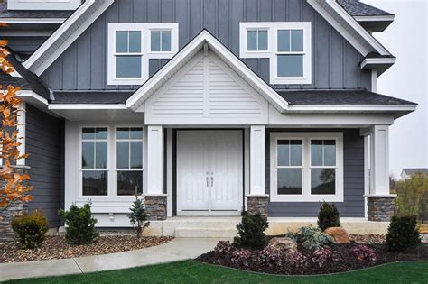 For gray on gray colorways, choose a slightly lighter shade for your house paint and a darker shade on your roof. Top Picks for Midwest Siding Colors | Twin Cities