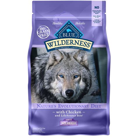 See the benefits of blue's wholesome ingredients when you compare your brand. Blue Buffalo Blue Wilderness Grain Free Chicken Toy Breed ...