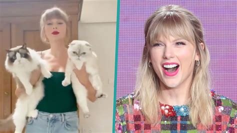 Taylor Swift Pokes Fun At Herself For Being A Cat Lady In Hilarious Tiktok Video Access