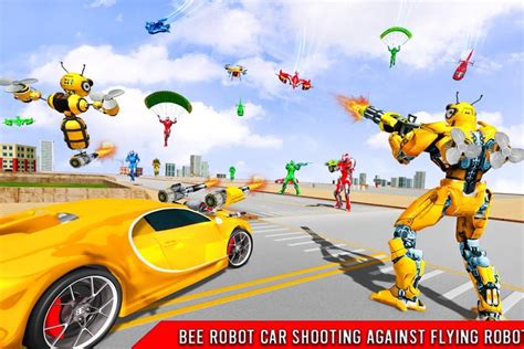 Download Bee Robot Car Transformation Game Robot Car Games Mod V132