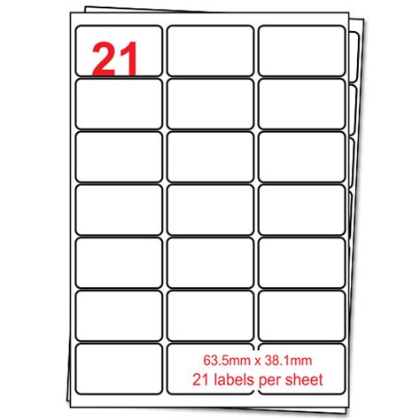 21 labels per sheet 8.5 x 11 sheets 2.5 x 1.5 oval ol2684. A4 Label Sheets 21 Labels per sheet