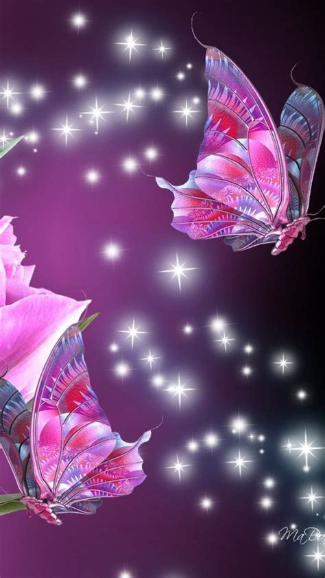 Pink Butterfly Phone Backgrounds 2021 Cute Wallpapers