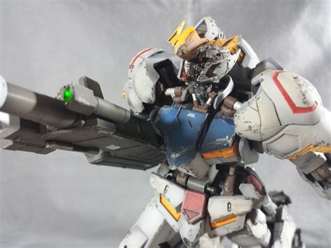 Custom Build 1100 Gundam Barbatos Battle Damage