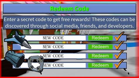 To redeem your build a boat for treasure codes, simply follow these steps: ALL NEW CODES on Build a Boat For Treasure !!? (December ...