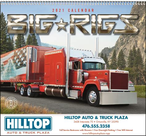 And unless shoppers get started shopping earlier, this holiday retail season will be muted. Big Rigs Calendar 2021 | Custom Calendars | Promos On-Time