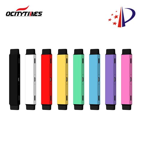 Dual Tank Vape Pod 2ml Disposable Ceramic Vaporizer Pen Twin Pod