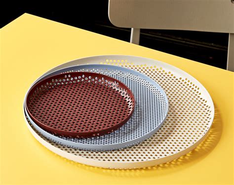 Perforated Tray Accessories Hay Living Decor Tray Perforated Metal