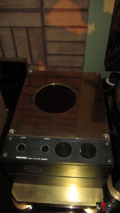 Micro Seiki Rx 5000 Turntable With Ry 5500 Motorspeed Control Photo