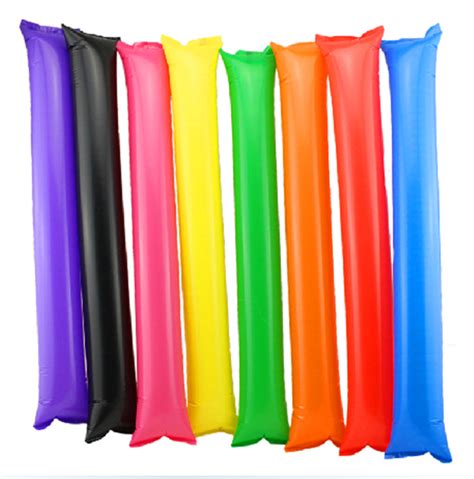 Sports Customized Inflatable Balloon Stick Clappers Cheering Sticks