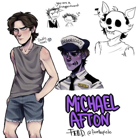 Michael Afton Au Felld в 2023 г Вымышленные персонажи Мальчики